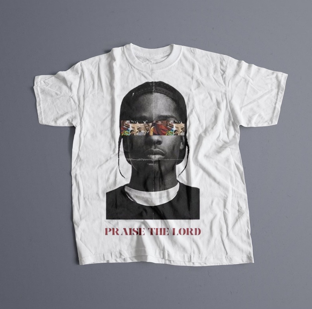 Praise The Lord - ASAP Rocky T-shirt Asap Graphic Tee Rocky Rap Shirt
